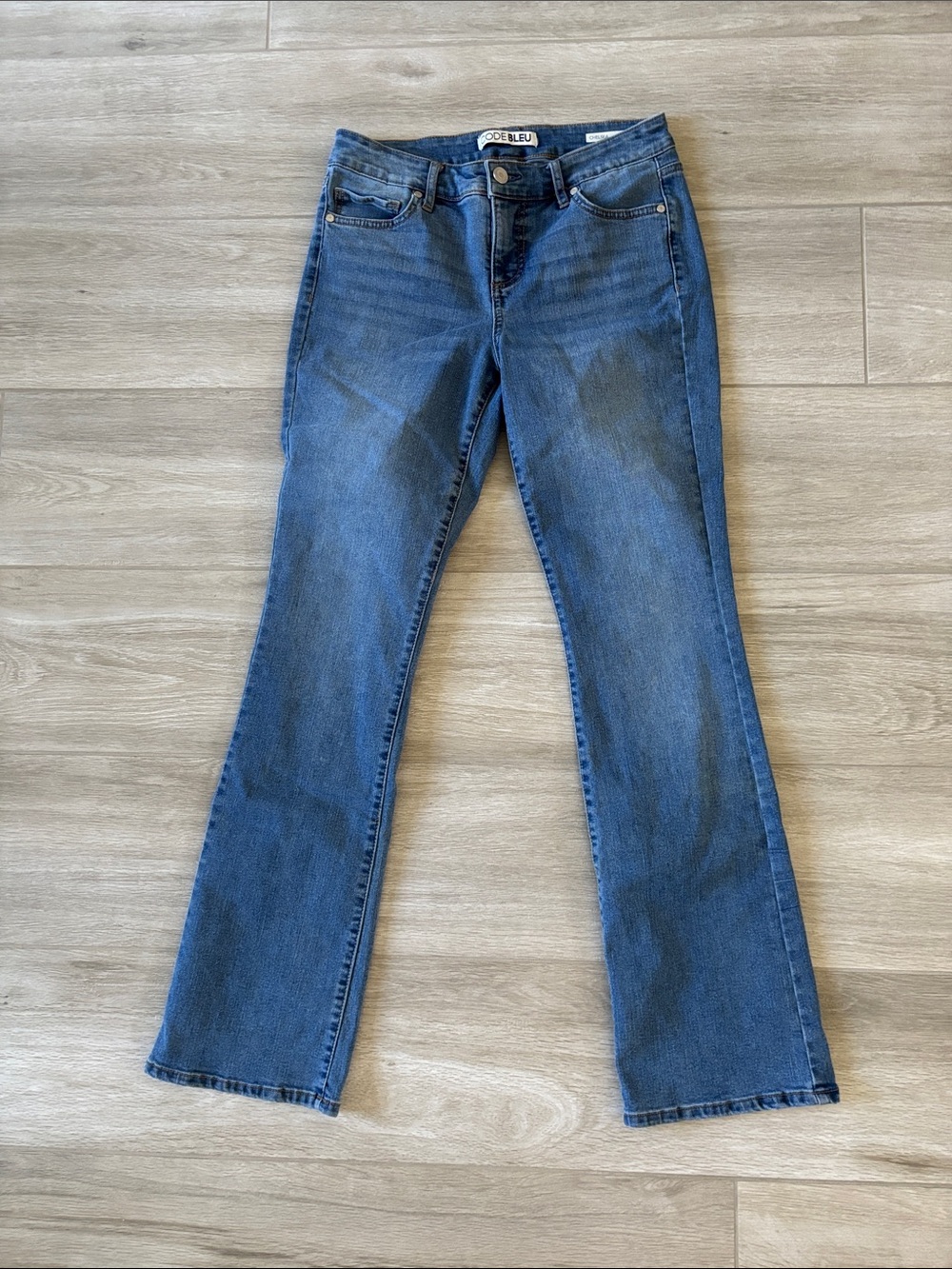Code Bleu Chelsea Bootcut Denim Blue Jeans Size 4